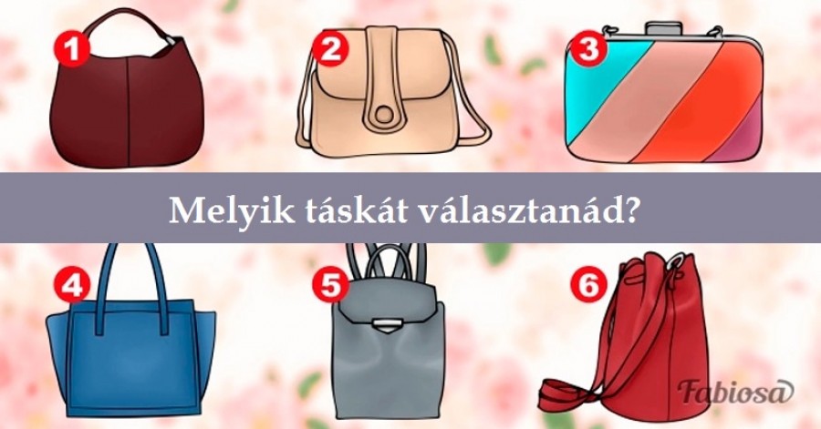 Te melyik táskát választanád? Sok mindent elárul a személyiségedről!